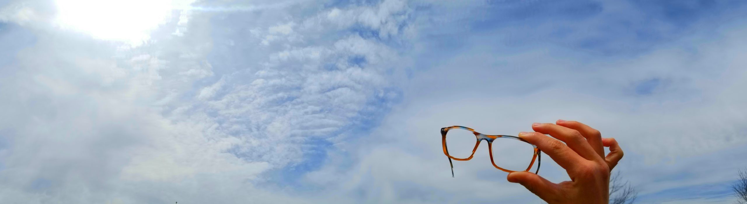 Clouds and Glasses